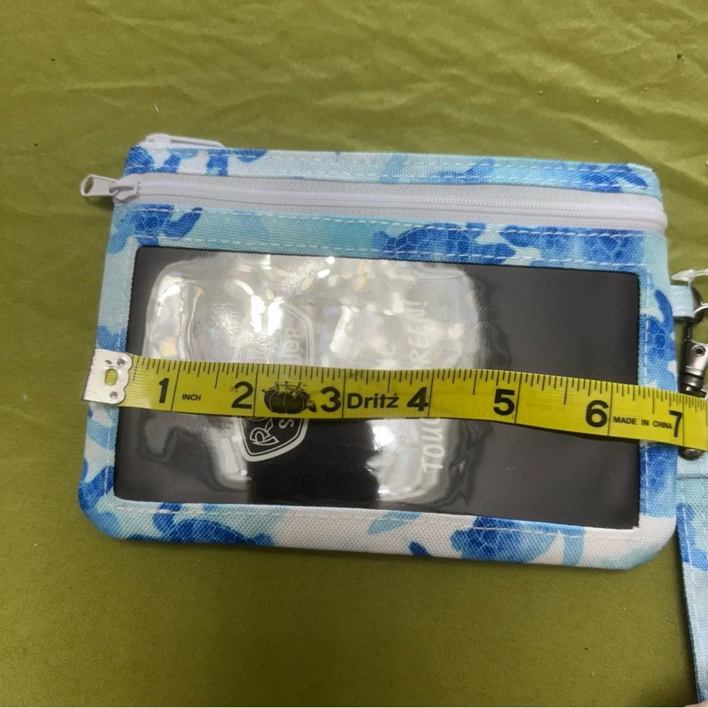 NWT Ron Jon Surf Shop Blue Turtle Wristlet - Picture 7 of 9